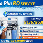 Aqua Plus RO Service – Trusted Water Purifier Repair & Installation by Krishna RO Services