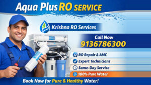 Aqua Plus RO Service – Trusted Water Purifier Repair & Installation by Krishna RO Services